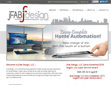 Tablet Screenshot of jfabdesign.com